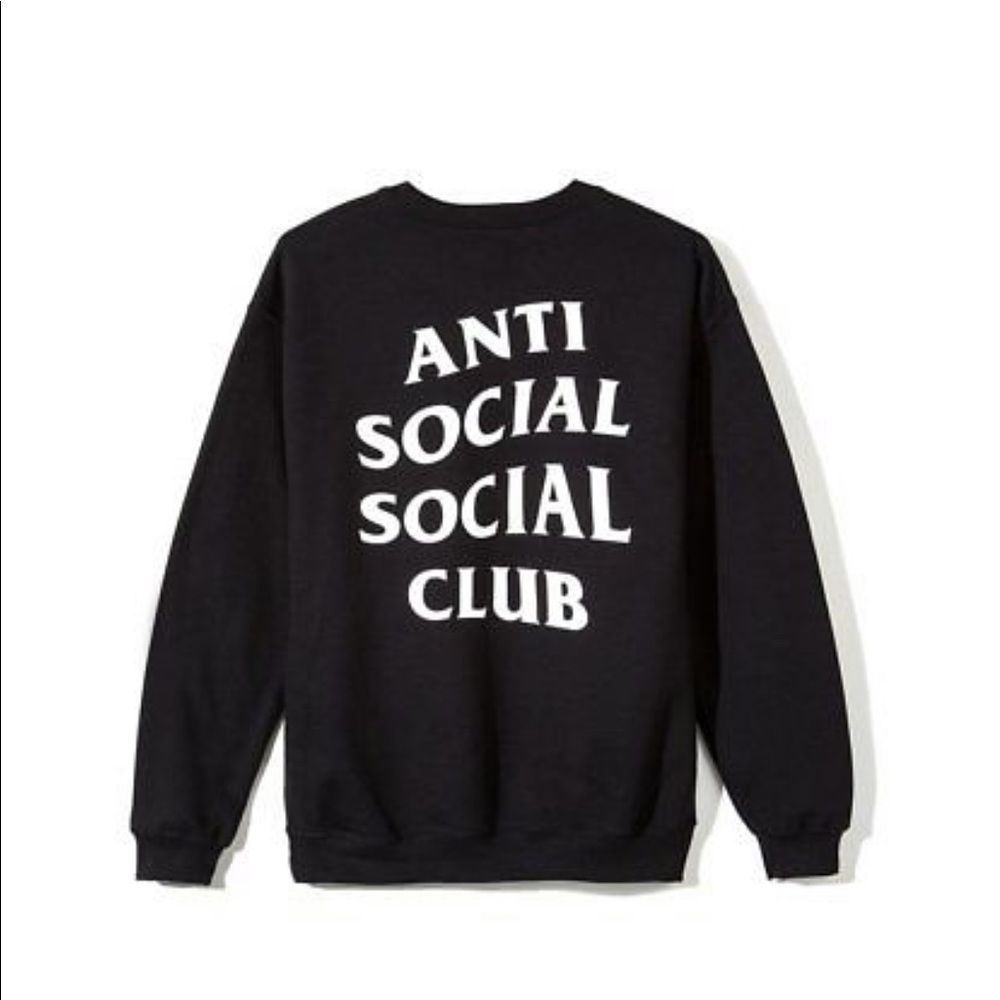 Anti Social Social Club Black Sweatshirt